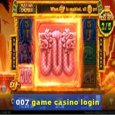 007 game casino login